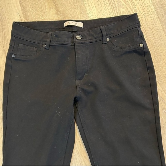 Active USA 5 Pockets Skinny Ponte Pants black - Picture 9 of 10